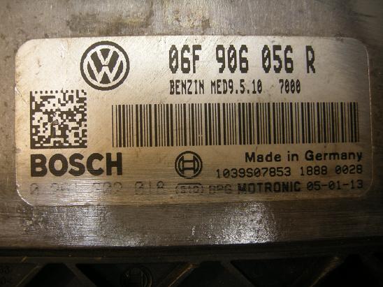 Блок управления двигателем (ECU)AUDI, VW 06F906056R