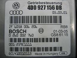 Блок управления двигателем (ECU) AUDI, VW 4D0927156DB