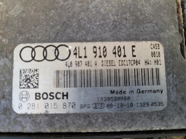 Блок управления двигателем (ECU)AUDI, VW 4L0910401H