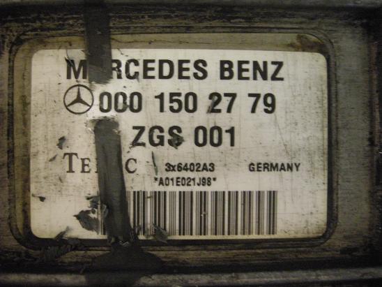 Блок управления двигателем Mercedes 0001502779