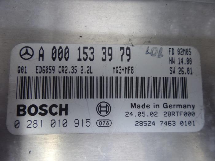 Блок управления двигателем (ECU)Mercedes 0001533979