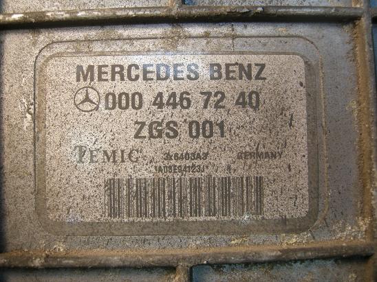 Блок управления двигателем (ECU) Mercedes 0004467240