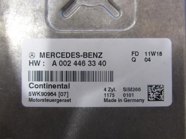 Блок управления двигателем Mercedes 0024463340