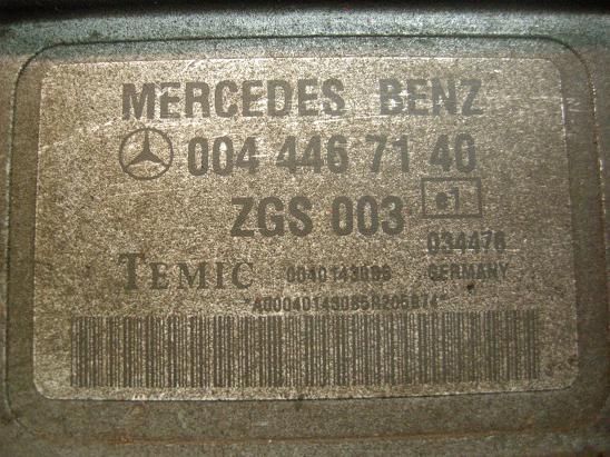 Блок управления двигателем (ECU)Mercedes 0044467140
