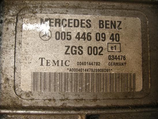 Блок управления двигателем (ECU)Mercedes 0054460940