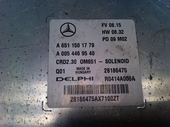 Блок управления двигателем (ECU) Mercedes 0054469540