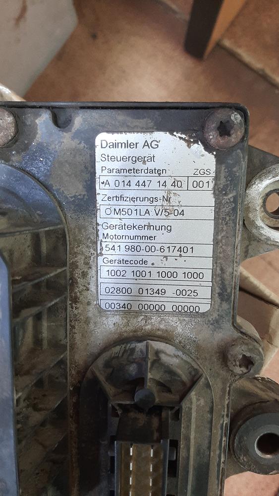 Блок управления двигателем (ECU)Mercedes 0144471440