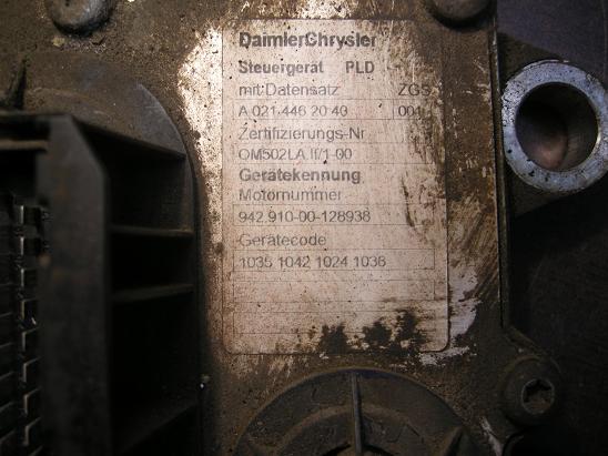 Блок управления двигателем (ECU)Mercedes 0214462040