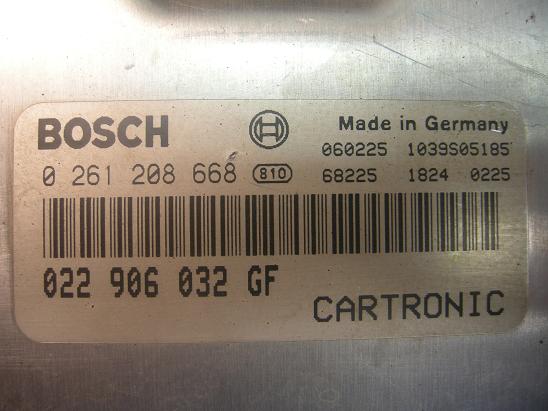 Блок управления двигателем AUDI, VW 022906032GF