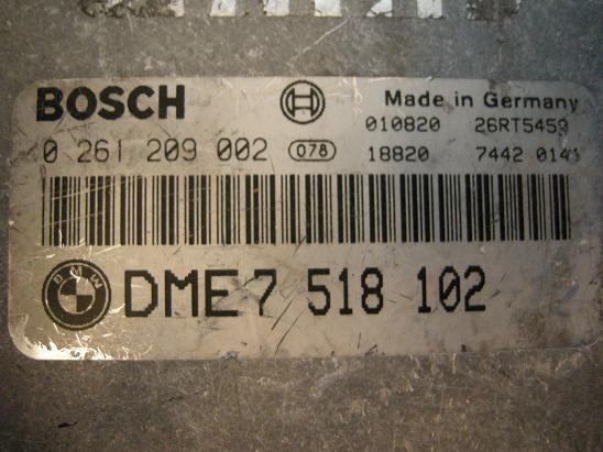 Блок управления двигателем BMW 0261209002