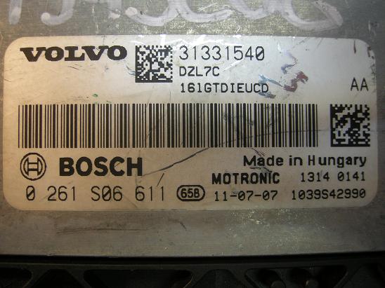Блок управления двигателем (ECU)Разное 0261S06611