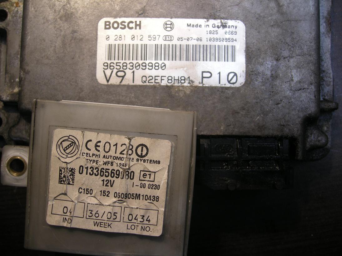 Блок управления двигателем (ECU)Разное 0281012597