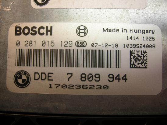 Блок управления двигателем (ECU) BMW 0281015129
