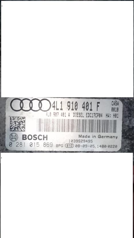 Блок управления двигателем (ECU) AUDI, VW 0281015869