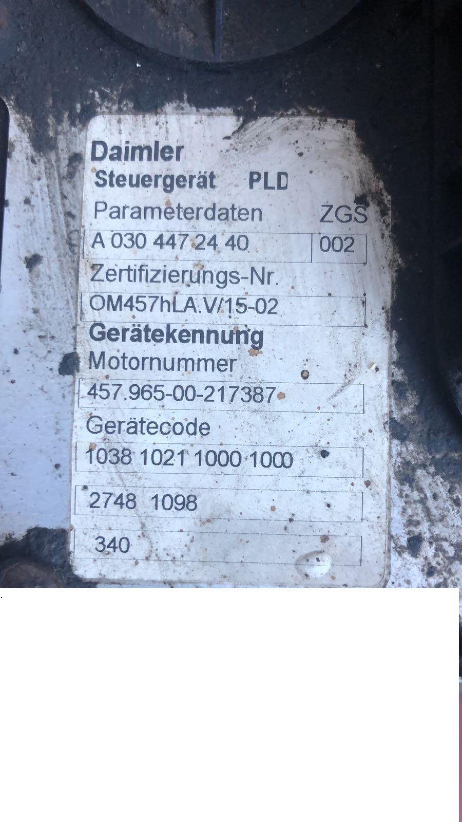 Блок управления двигателем (ECU) Mercedes 0304472440