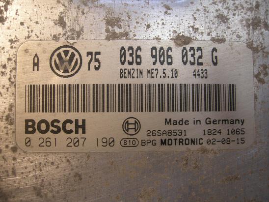 Блок управления двигателем (ECU) AUDI, VW 036906032G