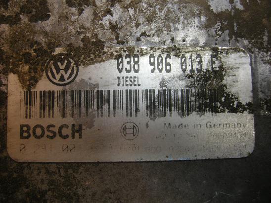 Блок управления двигателем AUDI, VW 038 906 013 E