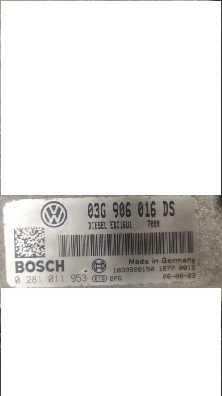 Блок управления двигателем (ECU) AUDI, VW 03G906016DS