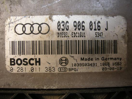 Блок управления двигателем (ECU) AUDI, VW 03G906016J