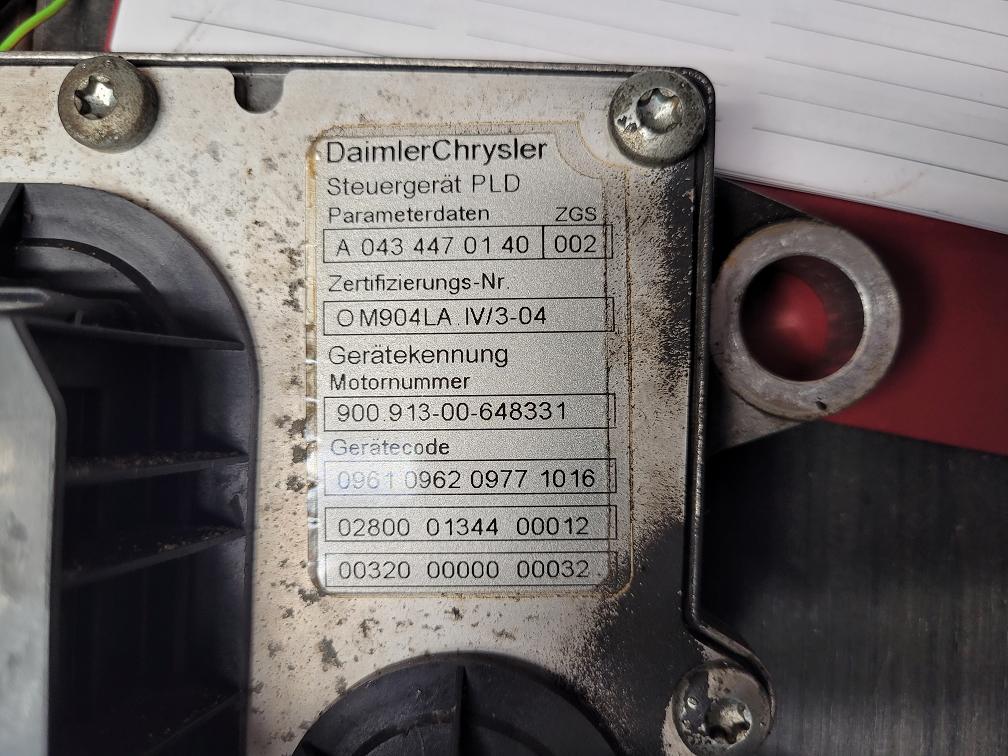 Блок управления двигателем (ECU)Mercedes 0434470140