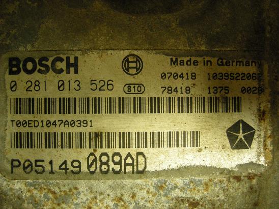 Блок управления двигателем (ECU) Mercedes 05149089AD