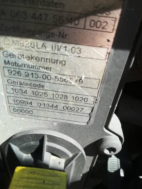 Блок управления двигателем (ECU) Mercedes 0634475840