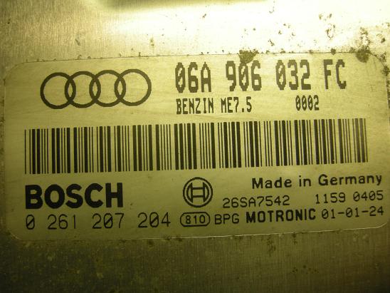 Блок управления двигателем AUDI, VW 06A906032FC