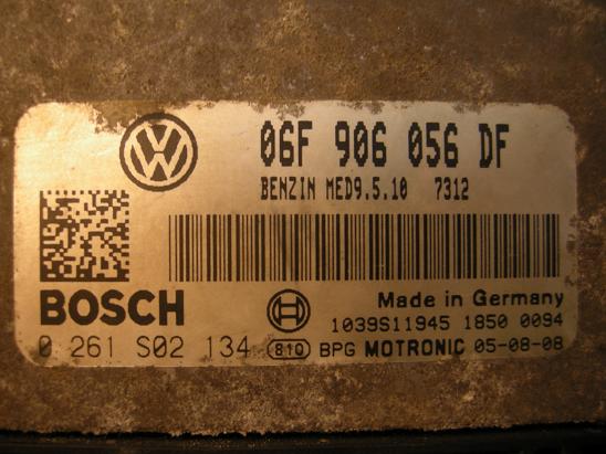 Блок управления двигателем (ECU) AUDI, VW 06F906056DF