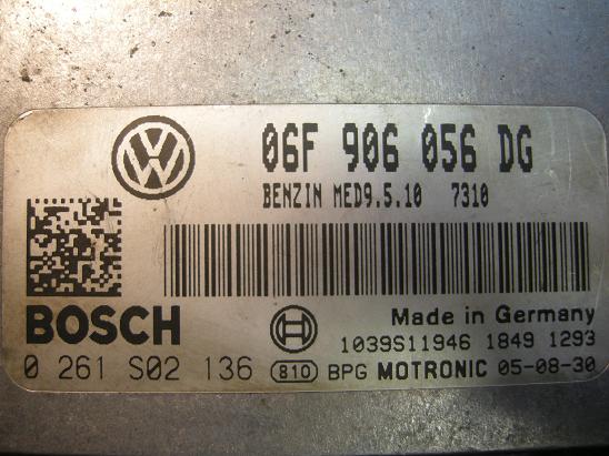Блок управления двигателем AUDI, VW 06F906056DG