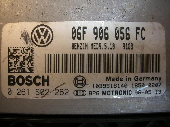 Блок управления двигателем (ECU) AUDI, VW 06F906056FC