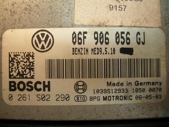 Блок управления двигателем AUDI, VW 06F906056GJ