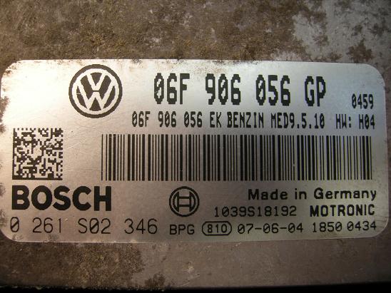 Блок управления двигателем AUDI, VW 06F906056GP