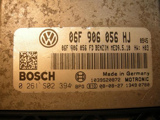 Блок управления двигателем (ECU) AUDI, VW 06F906056HJ