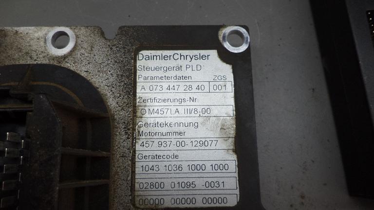 Блок управления двигателем (ECU) Mercedes 0734472840