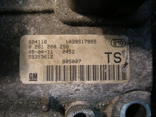 Блок управления двигателем OPEL 1039S17955