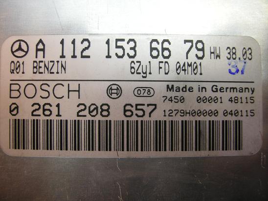 Блок управления двигателем Mercedes 1121536679