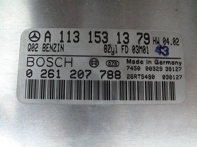 Блок управления двигателем Mercedes 1131531379