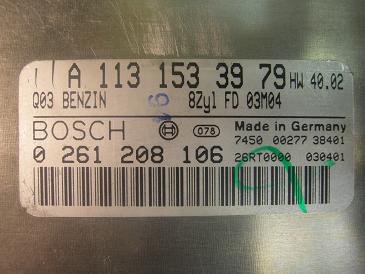 Блок управления двигателем Mercedes 1131533979