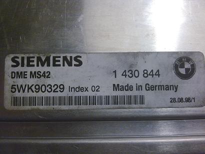 Блок управления двигателем BMW 1430844
