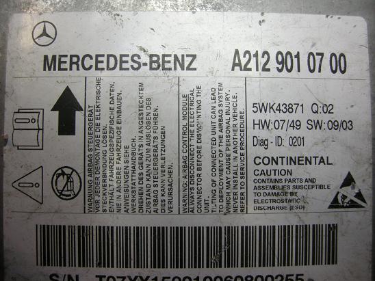 Airbag (SRC) 2129010700