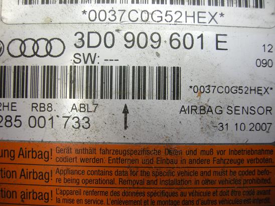 Airbag (SRC) 3D0909601E