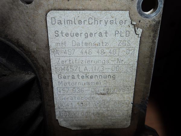 Блок управления двигателем (ECU) Mercedes 4574464840