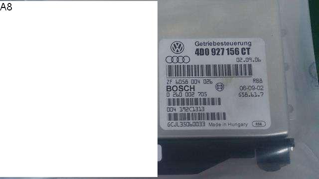 Блок управления двигателем AUDI, VW 4D0927156CT