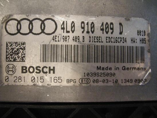 Блок управления двигателем AUDI, VW 4E1907409B