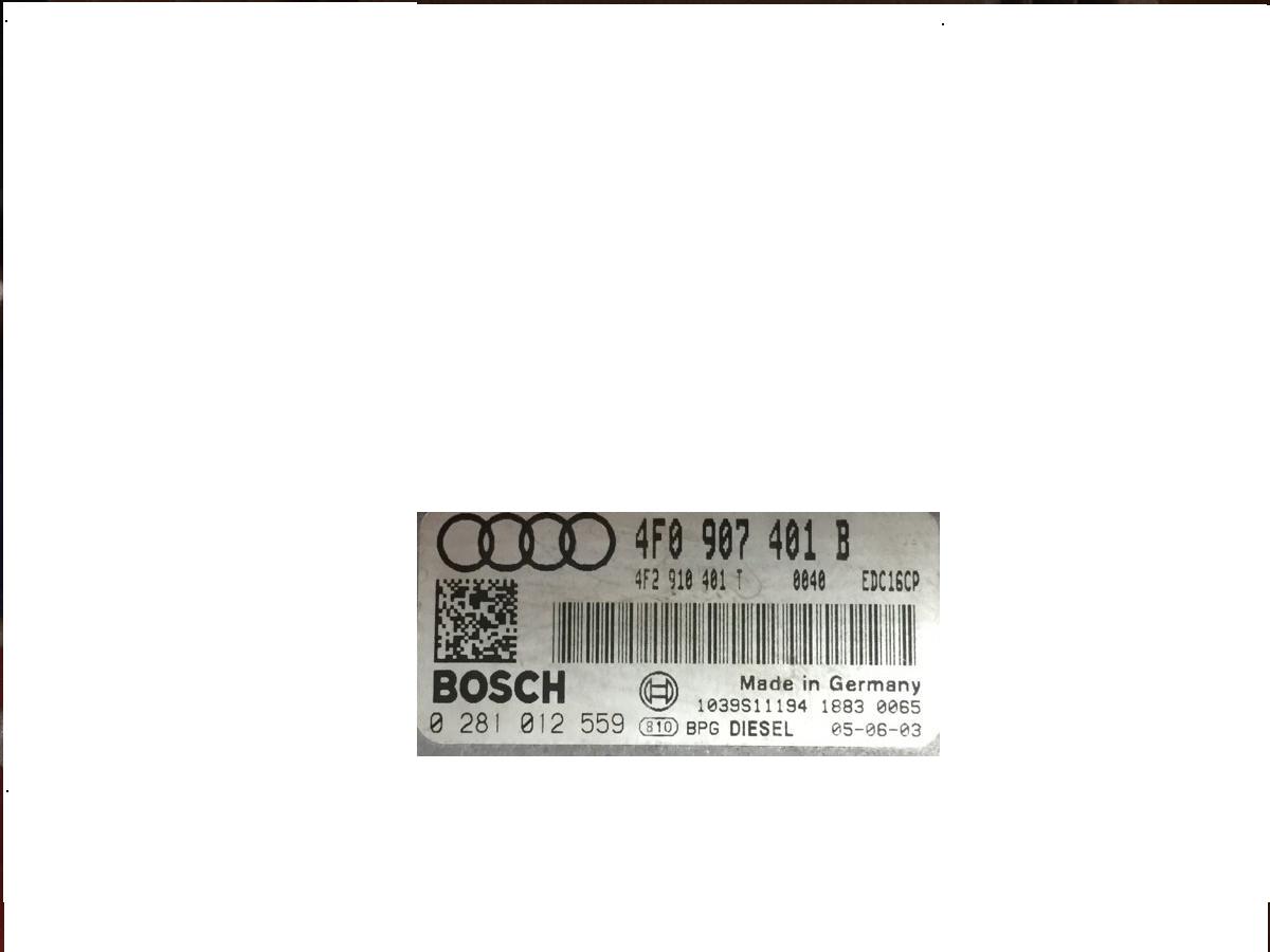 Блок управления двигателем (ECU) AUDI, VW 4F0907401B