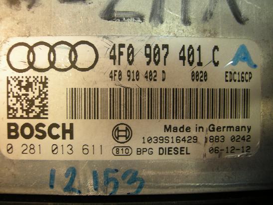 Блок управления двигателем (ECU) AUDI, VW 4F0910402D