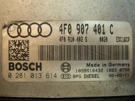 Блок управления двигателем AUDI, VW 4F0910402S