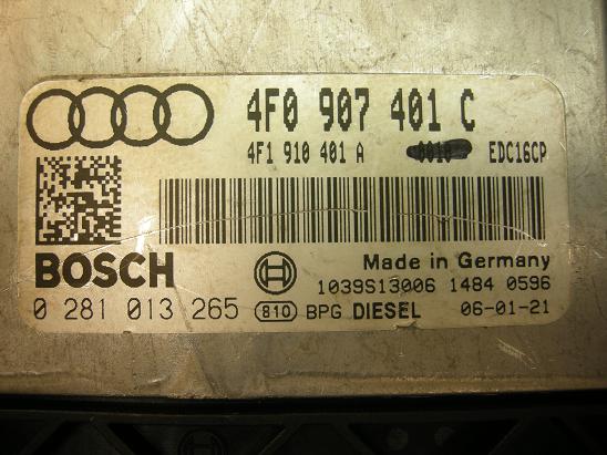 Блок управления двигателем (ECU) AUDI, VW 4F1910401A