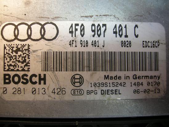 Блок управления двигателем (ECU) AUDI, VW 4F1910401J