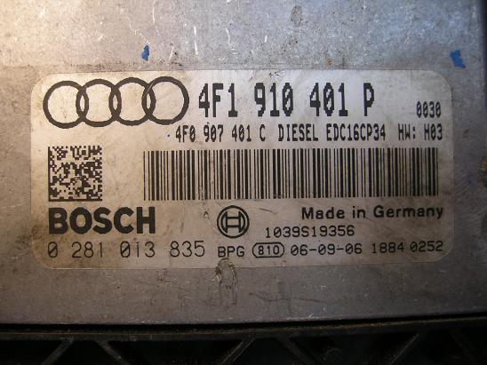 Блок управления двигателем (ECU) Mercedes 4F1910401P
